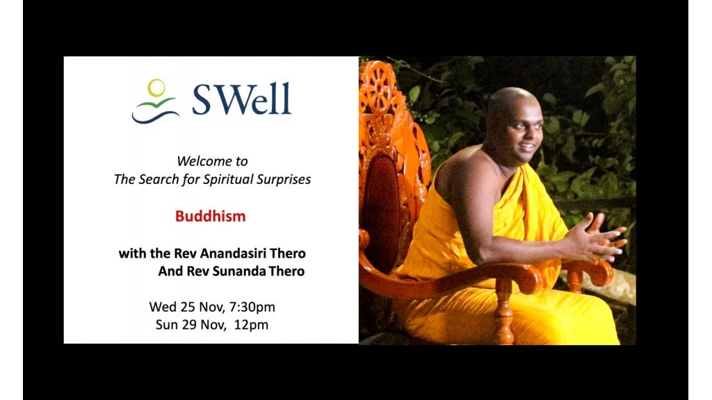 Lecture on Buddhism at the SWell International Conference